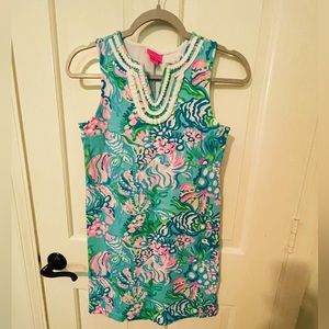 Girls Lilly Pulitzer Cotton Shift